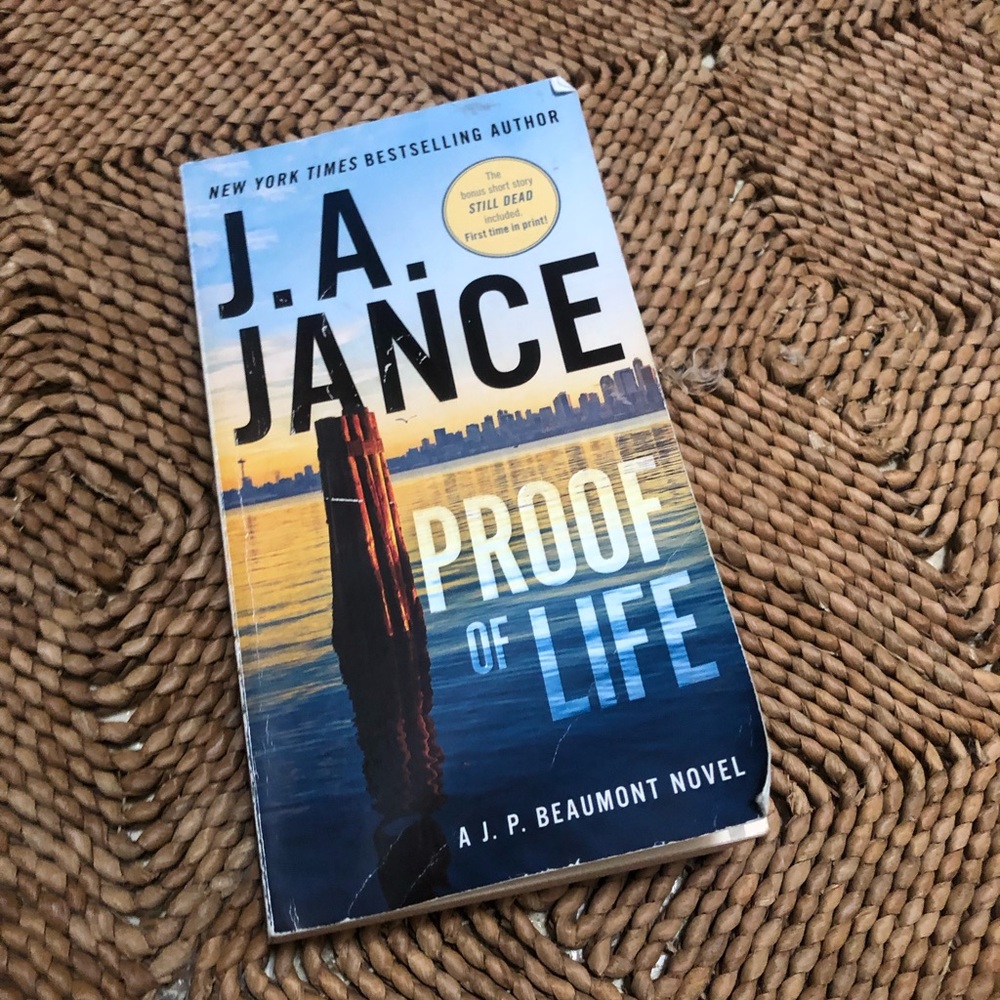 Proof of Life paperback book by: J.A. Janice